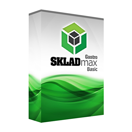 Skladový SW SKLADMAX GASTRO BASIC pro pokladní SW KASAMAX GASTRO