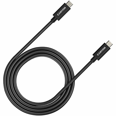 CANYON kabel UC-44, USB-C – USB-C (240W, 48V/5A) 1m, černá