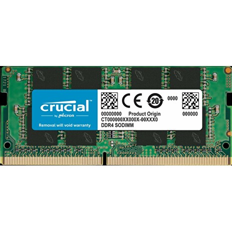 Crucial DDR4 8GB SODIMM 3200MHz CL22 bulk
