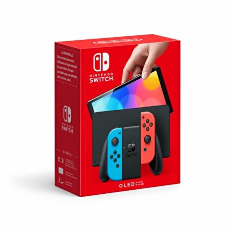 Nintendo Switch (OLED model) - Neon Blue & Neon