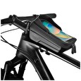 Držák FIXED Bikee Bag na kolo, odnímatelný, černý