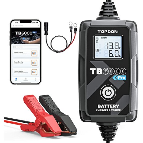 TOPDON Nabíječka a tester baterie TB6000Pro