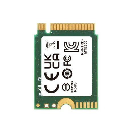 TRANSCEND MTE300S 256GB SSD disk M.2 2242, NVMe PCIe Gen3 x4, 2TB/s R, 1TB/s W