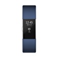 Fitbit Charge 2 Blue Silver (vel. L) Fitness náramek