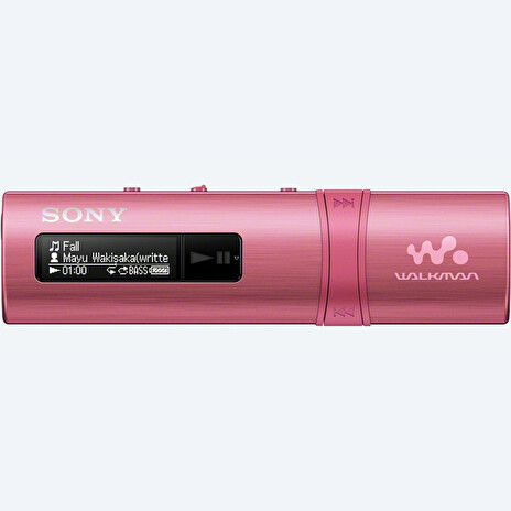 Sony MP3 přehrávač 4GB NWZ-B183F, FM rádio,růžový