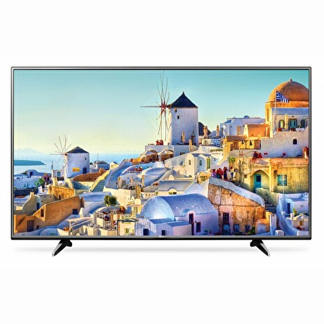 LG Smart LED TV 55" 55UH605/ 4K UltraHD 3840x2160/ DVB-S2/T2/C/ H.265/HEVC/ 3xHDMI/ 1xUSB/ Wifi/ LAN/ Energ. tř. A+