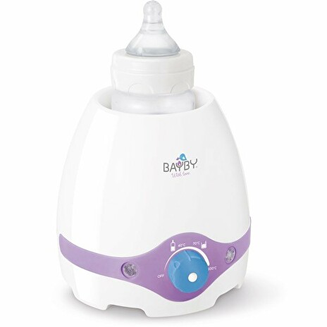 Ohřívač Bayby kojeneckých lahví BBW 2000 3v1 - bílá/fialová