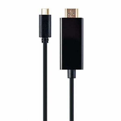 Gembird kábel USB-C (M) na HDMI (M), 4K, 60Hz, 2m kábel, čierny