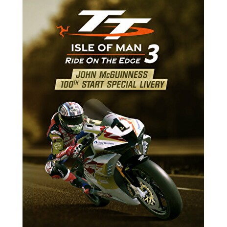 ESD TT Isle Of Man 3 John McGuinness 100th Start S