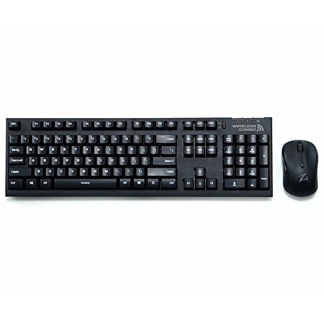 Zalman set klávesnice + myš ZM-KM870RF, bezdrátový, black, ENG