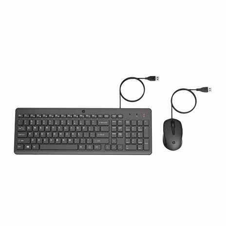 HP USB klávesnica a myš HP 150 cz/sk