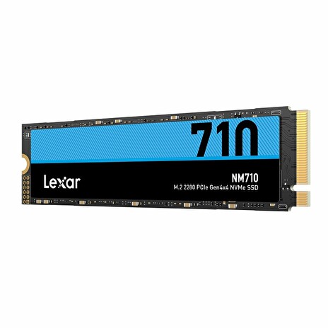 Lexar SSD NM710 PCle Gen4 M.2 NVMe - 500GB (čtení/zápis: 5000/2600MB/s)