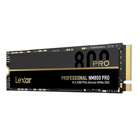 Lexar SSD NM800PRO PCle Gen4 M.2 NVMe - 2TB (čtení/zápis: 7500/6300MB/s)