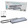 I-TEC USB-C Metal Ergonomic 3x 4K Display Docking Station + Power Delivery 100 W