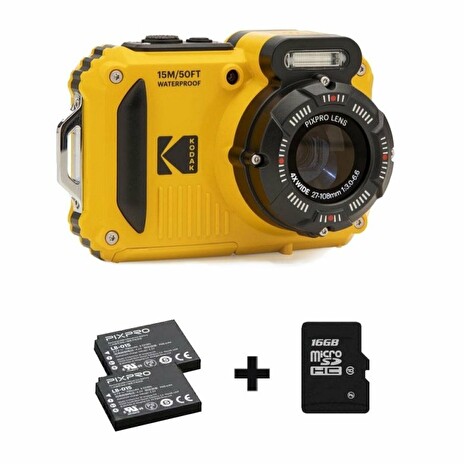 Digitální fotoaparát Kodak WPZ2 Yellow bundle