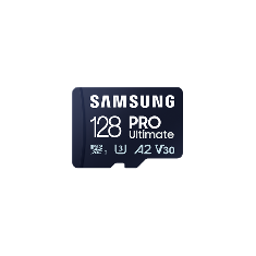 Samsung PRO Ultimate/micro SDXC/128GB/200MBps/UHS-I U3 / Class 10/+ Adaptér/Modrá