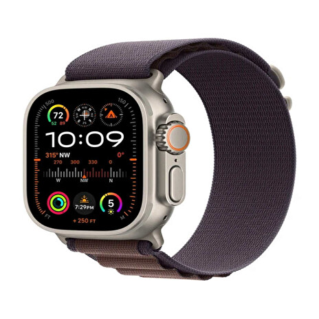 Apple Watch Ultra 2 49mm titanová s indigovým alpským tahem M