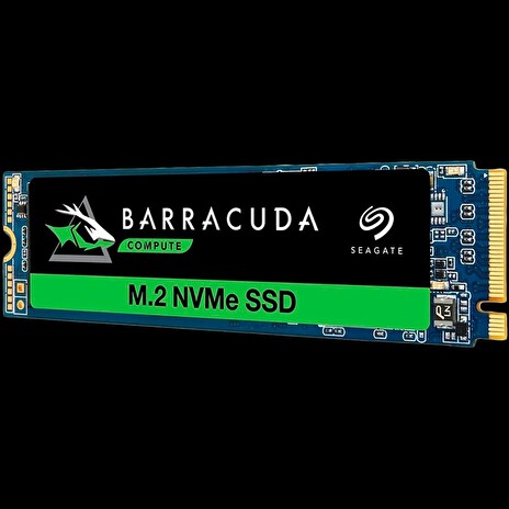 Seagate® BarraCuda™ PCIe, 250GB SSD, M.2 2280 PCIe 4.0 NVMe, Read/Write: 3,200 / 1,300 MB/s