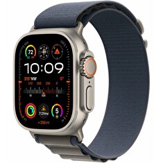 Apple Watch Ultra 2 49mm titanová s modrým alpským tahem S