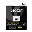 Lexar paměťová karta 32GB High-Endurance microSDHC/microSDHC™ UHS-I cards, (čtení/zápis:100/30MB/s) C10 A1 V10 U1