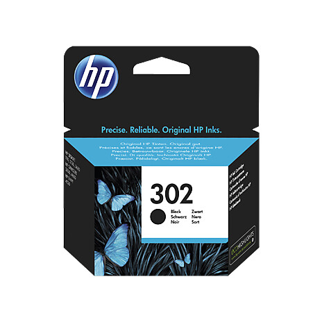Inkoustová náplň HP 302 Black