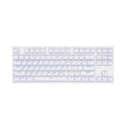 Genesis herní mechanická klávesnice THOR 404/RGB/Gateron Yellow Pro/Drátová USB/US layout/Bílá