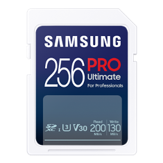 SAMSUNG PRO Ultimate SDXC 256GB / CL10 USH-I U3 / V30
