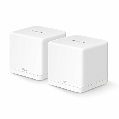 WiFi router TP-Link Mercusys Halo H60X(2-pack) WiFi 6, AX1500, 3x GLAN2,4/5 GHz