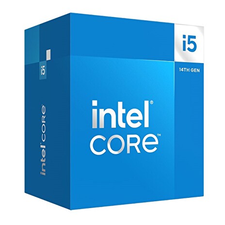 INTEL Core i5-14500 / Raptor Lake R / LGA1700 / max. 5,0GHz / 6P+8E/20T / 24MB / 65W TDP / VGA / BOX