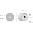 Ubiquiti Video zvonek UniFi Protect UVC-G4 Doorbell Pro PoE Kit, Duální kamera (bílá), 5Mpx s Infra + 8Ppx + PoE zvonek