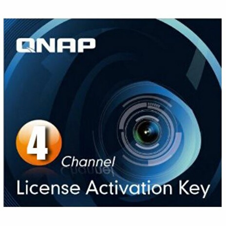 Qnap licenční balíček pro kamery - 4 kamery