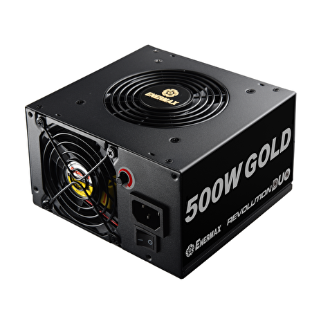 ENERMAX Revolution Duo ERD500AWL-F 500W 80Plus GOLD, Dual Fan