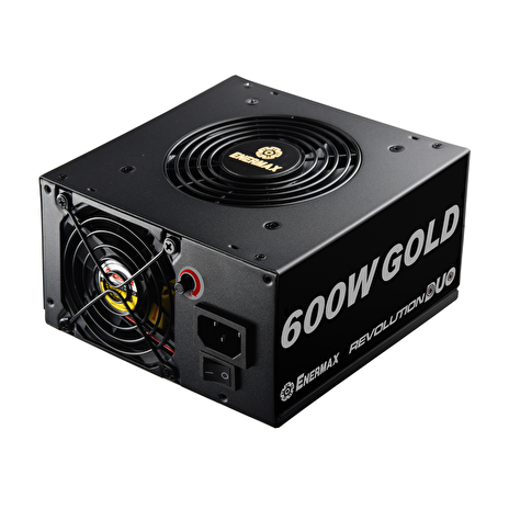 ENERMAX Revolution Duo ERD600AWL-F 600W 80Plus GOLD, Dual Fan