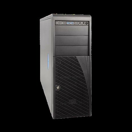 Intel® Server 4U Tower/Rack Chassis 4x 3,5" fix, bez zdroje