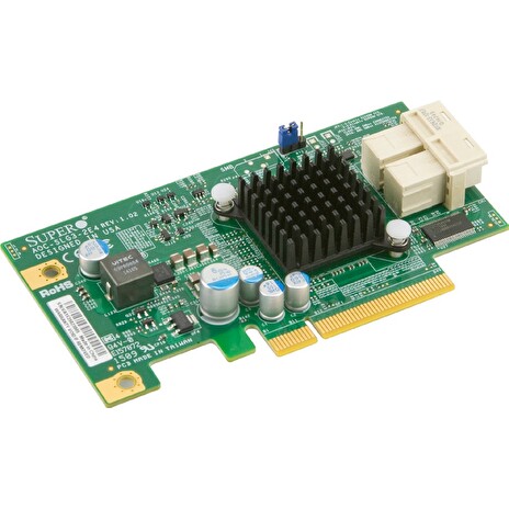 SUPERMICRO Supermicro add on card Low Profile 6.4Gb/s Dual-Port NVMe Internal Host Bus Adapter