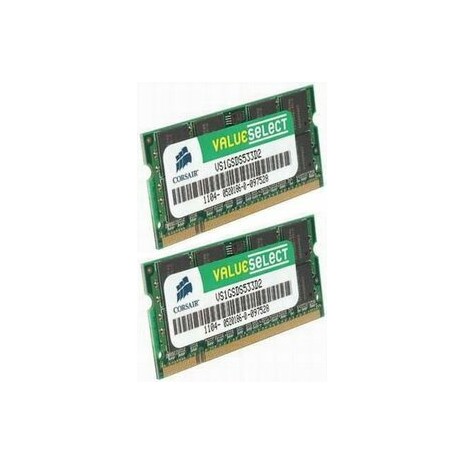 Corsair 4GB (Kit 2x2GB) 800MHz DDR2 CL5 (5-5-5-18) SODIMMs (pro NTB)