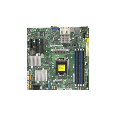 SUPERMICRO MB 1xLGA1151, iC236,DDR4,8xSATA3+8xSAS3 (LSI3008),PCIe 3.0 (2 x4 (in x8),1 x4)),1x M.2 NGFF,,2x10Gb,IPMI