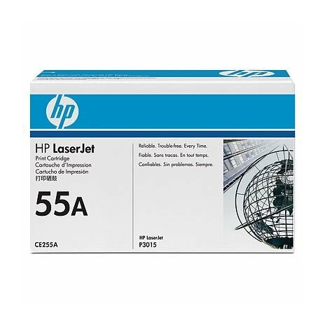 HP CE255A - toner černý pro HP LaserJet P3015, 6.000 str.
