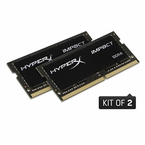 Kingston HyperX Impact DDR4 32GB (Kit 2x16GB) SODIMM 2133MHz CL13 černá