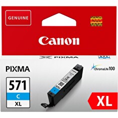 Canon inkoustová náplň CLI-571C/ XL azurová