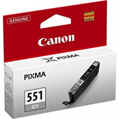Canon inkoustová náplň CLI-551GY/ šedivá