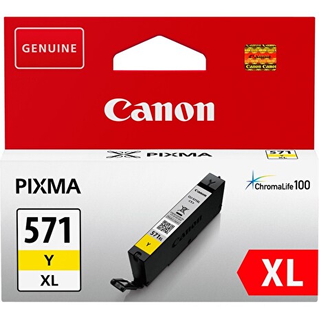 Canon inkoustová náplň CLI-571Y/ XL žlutá