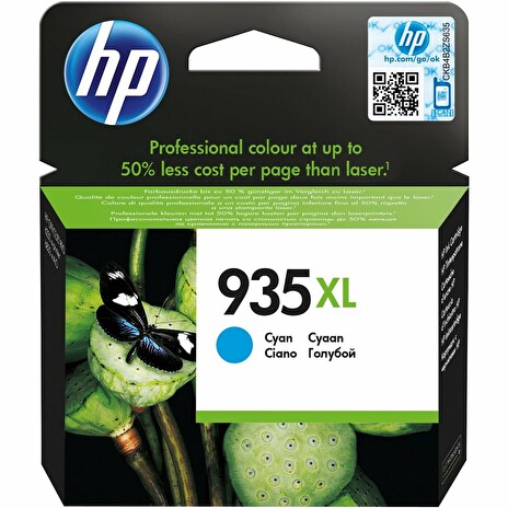 HP inkoustová kazeta 935XL azurová C2P24AE originál