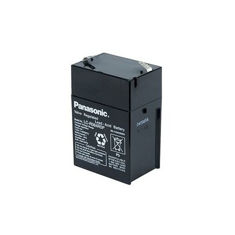 Panasonic olověná baterie LC-R064R5P 6V/4,5Ah