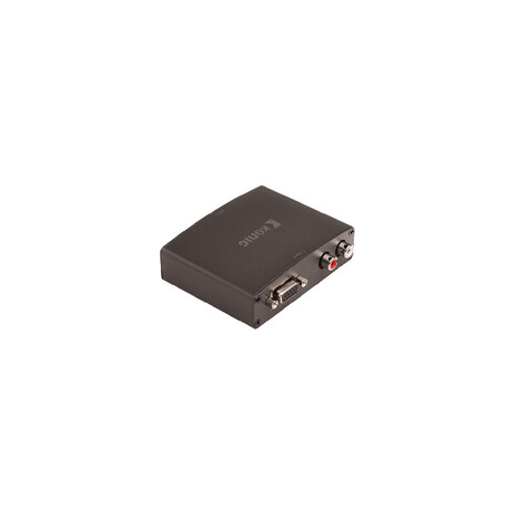 HDMI Převodník HDMI Vstup - VGA Zásuvka + 2x RCA Zásuvka
