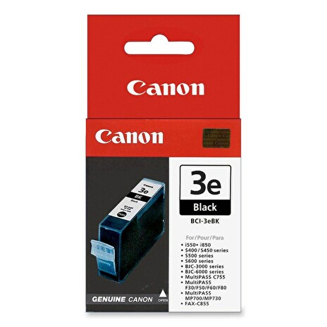 Canon BCI-3BK (BCI3BK) - inkoust černý pro Canon BJC 3000, 6000