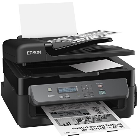 EPSON tiskárna ink WorkForce M200 MFZ, CIS, A4, 34ppm, ČB 1ink, USB, NET, ADF, ITS, MULTIFUNKCE( C11CC83301)