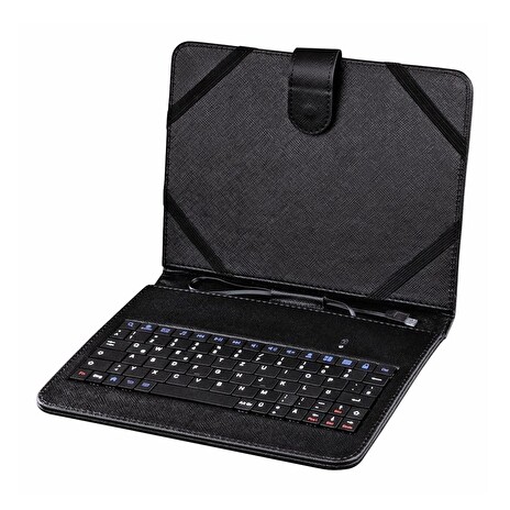 HAMA pouzdro s integrovanou klávesnicí pro tablet 8" (22,5 cm)
