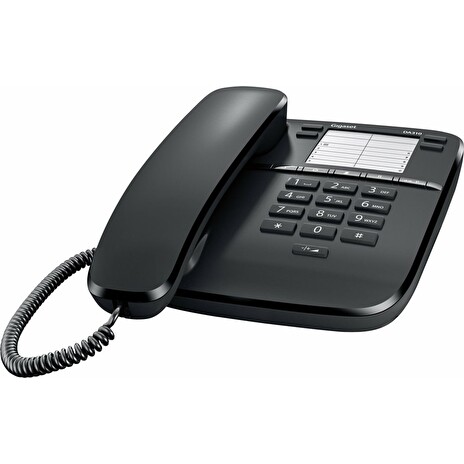 Gigaset DA310 - standardní telefon bez displeje, barva černá