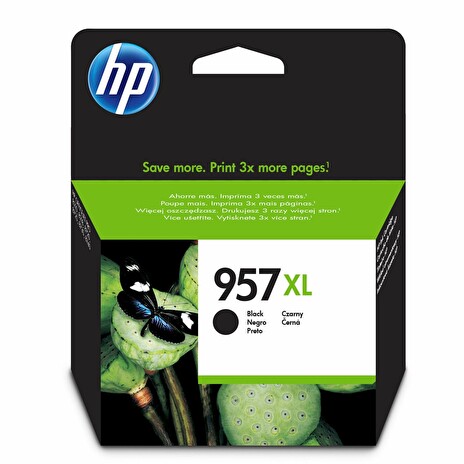 HP L0R40AE - inkoust černý číslo 957XL pro HP OfficeJet Pro 8210, 8720, 3 000str.